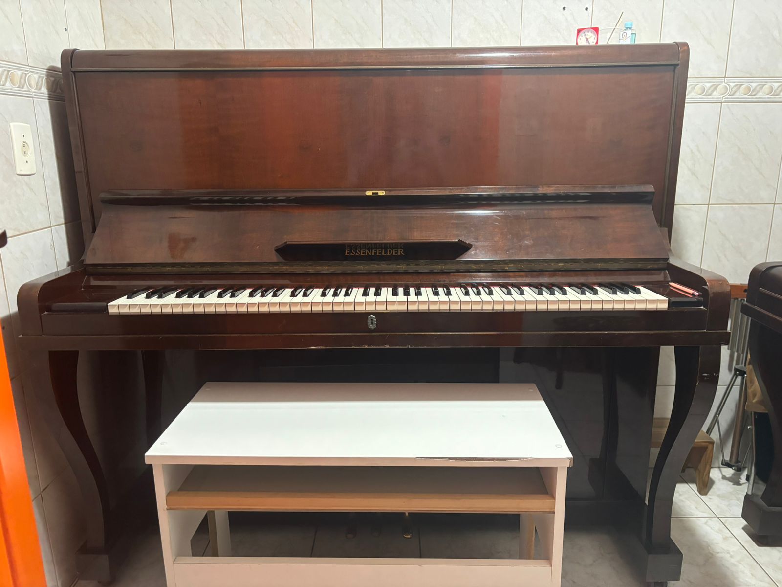 Sala de aula de piano